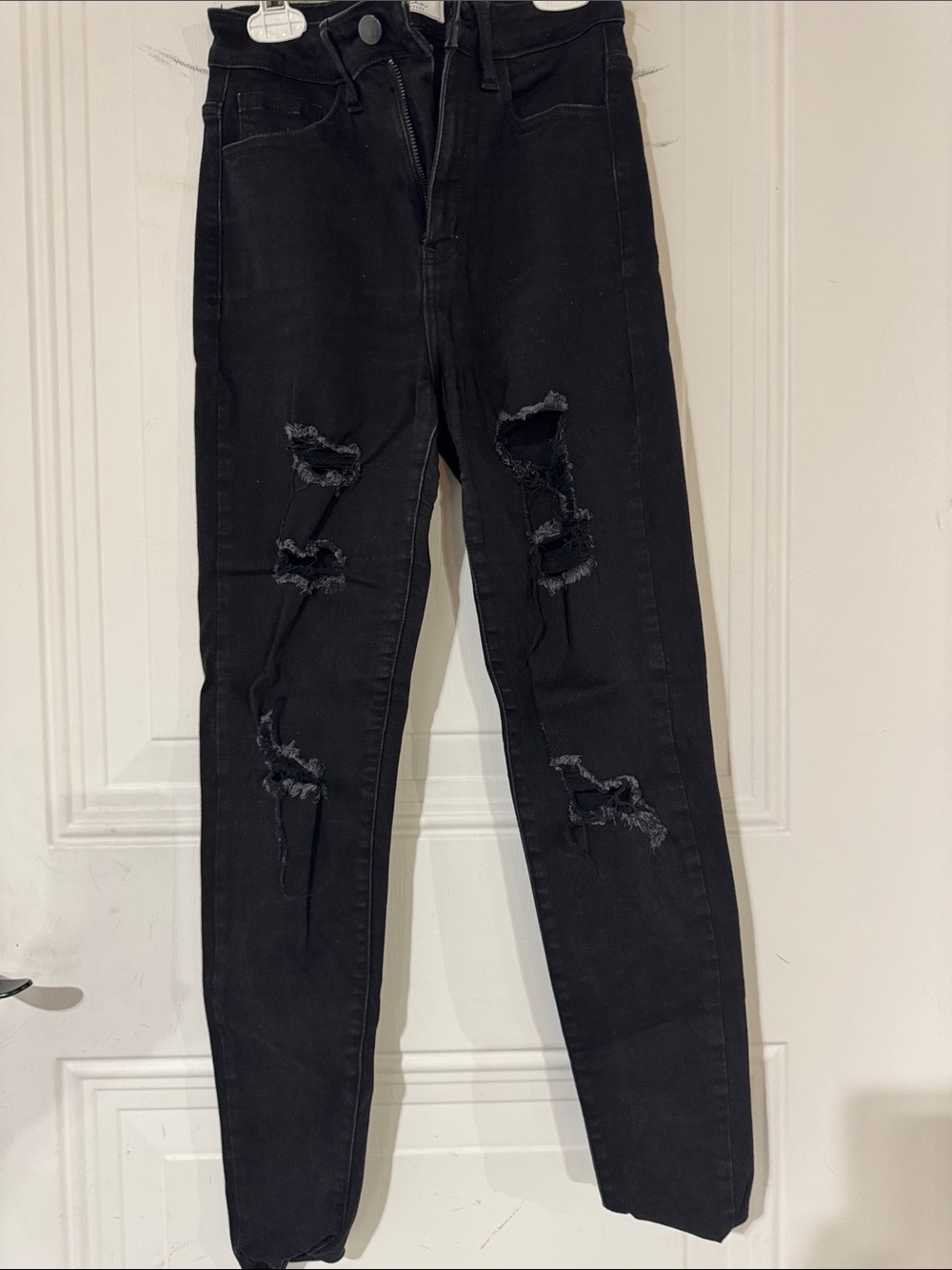 Kancan Signature Ultra High Rise Skinny Jeans in Black